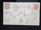 RUSSIE - Cp Pour La France En 1903 Et Taxée - A Voir - Lot P12630 - Covers & Documents