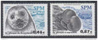 SPM SAINT PIERRE Et MIQUELON ** N° Yvert 789 Et 790 Phoque Du Groenland Et A Capuchon - Nuovi