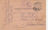 WARFIELD CORRESPONDENCE, POSTCARD, WW1, CAMP NR 107, CENSORED 67TH INFANTRY REGIMENT, 1916, HUNGARY - Cartas & Documentos