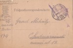 WARFIELD CORRESPONDENCE, POSTCARD, WW1, CAMP NR 174, CENSORED, 1916, HUNGARY - Cartas & Documentos