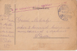 WARFIELD CORRESPONDENCE, POSTCARD, WW1, CAMP NR 254, CENSORED, 1918, HUNGARY - Cartas & Documentos