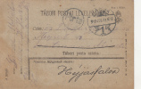 WARFIELD CORRESPONDENCE, POSTCARD, WW1, CAMP NR 1, PORTO ROUND STAMP, 1918, HUNGARY - Cartas & Documentos