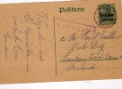 2916    Entero Postal  Lowen 1916  Belgica , Belgien, , Ocupación Alemana, Marca Gepruft - Occupation Allemande