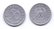 Germany 50 Reichspfennig 1935 F - 50 Reichspfennig