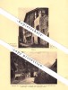 Photographien / Ansichten , 1910 , Wassen Und Silenen , Prospekt , Architektur , Fotos !!! - Silenen