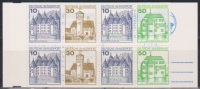 Bund 1980 MiNr MH 22 D ** Postfrisch Burgen Und Schlösser  ( 3081 ) - 1971-2000