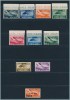 Italia Repubblica 1946-48 Democratica P.A. Unif. A126/A135 10 Val. **MNH - Luftpost