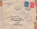 Alexandrie, Egypte To Lousanne, Suisse. Cover. 17 Sett.  1943 + Censor  Egypte + Censor Wehrmacht Arrivata 7 Aprile 1944 - Storia Postale