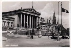 WIEN I - Parlament, DR-Flagge, Fotokarte 194? - Stephansplatz