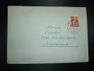 LETTRE Pour FRANCE TP 24 Surchargé 6F OBL.12-2-48 ST WENDEL - Storia Postale