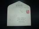 LETTRE PAR AVION TP MARIANNE DE GANDON 3F Surchargé ALGERIE OBL.2-12-46 ALGER GARE + COLONISATION NORD-AFRICAINE - Storia Postale