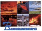 (986) Australia - QLD - Bundaberg Mix View (with Living Together Stmap At Back Of Postcard) - Sunshine Coast