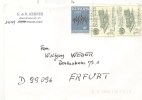 Luxemburg MWST 8 F. Europa 1972 + 2x 3 F. Weltgesundheitsorganisation WHO Genf Brief Nach Deutschland - Franking Machines (EMA)