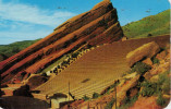 FAMOUS RED  ROCKS THEATRE IN TH PARK OF THE RED ROCKS      8,8X13,8   (NUOVA) - Rocky Mountains