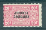 BELGIE - OBP Nr DA/JO 36A - Dagbladen/Journaux - MNH**  - Cote 495,00 € (ref. AD-1026) - Newspaper [JO]