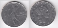 **** ITALIE - ITALIA - 50 LIRE 1959 VULCANO **** EN ACHAT IMMEDIAT - 50 Lire