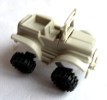 FIGURINE KINDER  PLASTIQUE  VOITURE JEEP 1981 - Metallfiguren