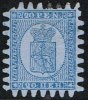 1866-1874. Coat Of Arms. Penni & Mark. Roulette III (long Tongue). 20 PEN. Blue On Blue... (Michel: 8 Cx) - JF157352 - Ongebruikt