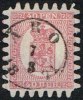 1866-1874. Coat Of Arms. Penni & Mark. Roulette III (long Tongue). 40 PEN. Rose On Lila... (Michel: 9 Cx) - JF157356 - Nuevos