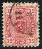 1875-1882. Coat Of Arms. Perf. L 11. 32 PENNI Rose. (Michel: 18 Ay) - JF157362 - Ungebraucht