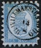 1860. Russian Values. 5 KOP. Blue. Roulette Dept. 1-1.5 Mm. (Wave Shaped). WILLMANSTAD ... (Michel: 3A) - JF157339 - Unused Stamps