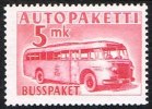 1952-1958. Mail Bus. 5 Mk. Carmine Rose. (Michel: 6) - JF157178 - Bus Parcels / Colis Par Autobus / Pakjes Per Postbus