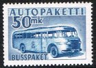 1952-1958. Mail Bus. 50 Mk. Blue. (Michel: 8) - JF157180 - Envios Por Bus