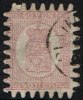 1866-1874. Coat Of Arms. Penni & Mark. Roulette III (long Tongue). 40 PEN. Rose On Lila... (Michel: 9 Cx) - JF157170 - Ungebraucht