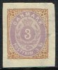 1870. PROOF. POSTFRIM 3 Sk. SCARCE. Thin. (Michel: ) - JF157147 - Prove E Ristampe