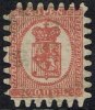 1866-1874. Coat Of Arms. Penni & Mark. Roulette III (long Tongue). 40 PEN. Rose On Lila... (Michel: 9 Cx) - JF157213 - Ungebraucht