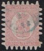 1866-1874. Coat Of Arms. Penni & Mark. Roulette II (short Tongue). 40 PEN. Rose On Lila... (Michel: 9 Bx) - JF157215 - Unused Stamps