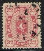 1875. Copenhagen Printing. Perf. 14: 13½. 32 Penni Carmine. Only 57.500 Issued. (Michel: 11) - JF157216 - Neufs