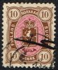 1885. Coat Of Arms. Perf. 12½. 10 Mk. Brown/red. (Michel: 26a) - JF157229 - Unused Stamps