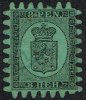 1866-1874. Coat Of Arms. Penni & Mark. Roulette III (long Tongue). 8 PEN Black On Green... (Michel: 6 Cx) - JF157209 - Nuovi