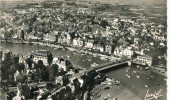 CPSM 44  VUE AERIENNE DU PORT DE LA BAULE ET DU POULIGUEN 1958 - La Baule-Escoublac