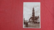 England> Essex > Colchester  RPPC Town Hall RPPC   Army Examiner Cancel Ref   2079 - Colchester