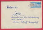 189594 / Michel 751 / 1960 - 25 Pf. Ringmessehaus, Hotel "International", Stilisierte Erdhalbkugel Messezeichen "MM" DDR - Covers & Documents