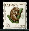 (cl. 2 - P.11) Rio Muni ** N° 81  (ref. Michel Au Dos) Singe  - - Rio Muni