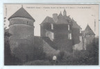 89 TREIGNY ( Yonne ) - Château Féodal De Ratilly XII E Siècle - Côté Sud Ouest - Animé Homme Jardinier Devant Tour - CPA - Treigny