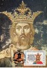 31887- MIRCEA THE ELDER, PRINCE OF WALLACHIA, PORTRAIT, MAXIMUM CARD, 1986, ROMANIA - Maximumkaarten