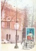 31902- TIMISOARA FIRST EUROPEAN TOWN WITH ELECTRIC STREET LIGHTS, PHILATELIC EXHIBITION, MAXIMUM CARD, 1986, ROMANIA - Maximum Cards & Covers