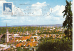 31908- DEJ TOWN PANORAMA, MAXIMUM CARD, 1982, ROMANIA - Maximumkaarten