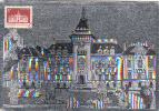 31919- CRAIOVA TOWN HALL, SILVER, MAXIMUM CARD, 1975, ROMANIA - Maximumkarten (MC)