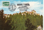 31927- RASNOV FORTRESS RUINS, TOURISM PHILATELIC EXHIBITION, MAXIMUM CARD, 1982, ROMANIA - Maximum Cards & Covers