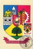 31940- BUZAU COUNTY COAT OF ARMS, MAXIMUM CARD, 1979, ROMANIA - Maximum Cards & Covers