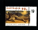 AUSTRALIA - 1995  90c. EASTERN GREY KANGAROO  1 KOALA  REPRINT  FINE USED - Essais & Réimpressions