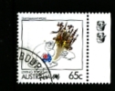 AUSTRALIA - 1990  65c.  TELECOMMUNICATIONS  2 KOALAS  REPRINT  FINE USED - Prove & Ristampe