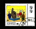 AUSTRALIA - 1990  75c.  VISUAL ARTS  2 KOALAS  REPRINT  FINE USED - Prove & Ristampe