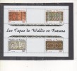 WALLIS Et FUTUNA : Artisanat - Les Tapas : étoffe Végétale (Ecorce) - Différents Dessins  - - Hojas Y Bloques