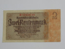 2 Zwei Rentenmark 1937 - Allemagne - Germany **** EN ACHAT IMMEDIAT **** - 1.000 Reichsmark
